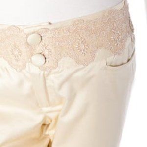 NANETTE LEPORE Cream Pants Size 4